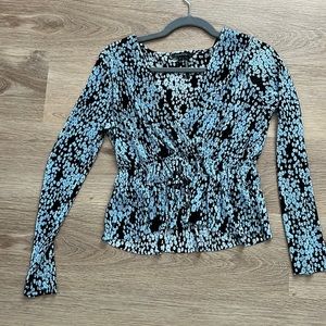 Dynamite floral blouse size L